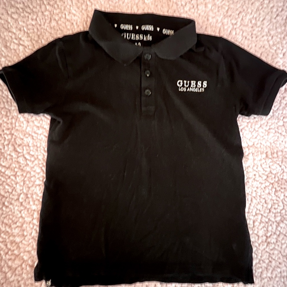 Boys GUESS Polo Shirt, Short Sleeve, Size 10